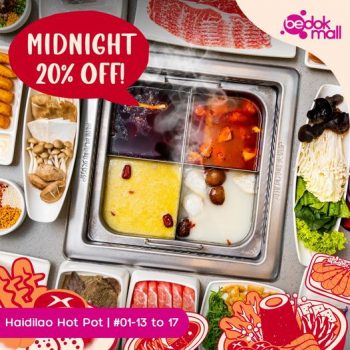 14-Apr-2022-Onward-Bedok-Mall-Midnight-20-Off-Promotion-350x350 14 Apr 2022 Onward: Bedok Mall Midnight 20% Off Promotion