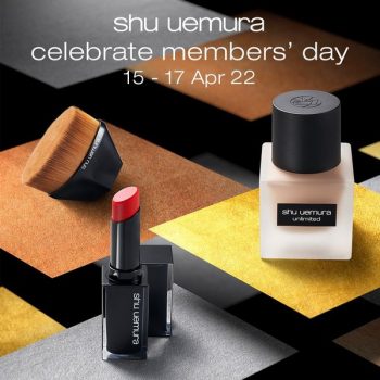 15-17-Apr-2022-Isetan-Shu-Uemuras-First-Ever-Members-Day-Promotion-350x350 15-17 Apr 2022: Isetan Shu Uemura’s First Ever Member’s Day Promotion