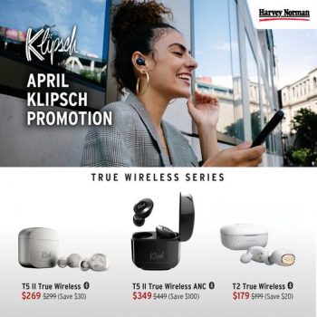 15-Apr-2022-Onward-Harvey-Norman-Klipsch-earbuds-Promotion-350x350 15 Apr 2022 Onward: Harvey Norman Klipsch earbuds Promotion