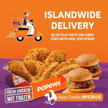 17-22-Apr-2022-Popeyes-Delivery-8pc-Burg-Combo-@-21.90-Promotion1-350x350 17-22 Apr 2022: Popeyes Delivery 8pc & Burg Combo @ $21.90 Promotion