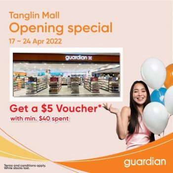 17-24-Apr-2022-Guardian-Tanglin-Mall-Opening-Promotion-FREE-Voucher-350x350 17-24 Apr 2022: Guardian Tanglin Mall Opening Promotion FREE Voucher