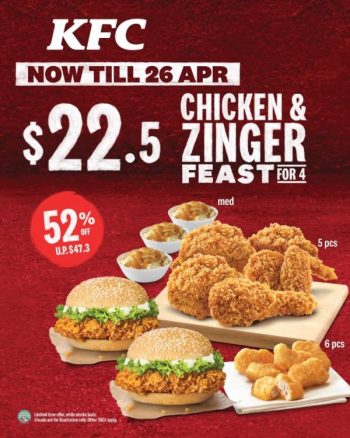 18-26-Apr-2022-KFC-Chicken-Zinger-Feast-For-4-@-22.50-Promotion--350x438 18-26 Apr 2022: KFC Chicken & Zinger Feast For 4 @ $22.50 Promotion