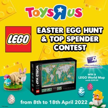 18-Apr-2022-Toys22R22Us-Easter-Hunt-Top-Spender-Contest-350x350 8-18 Apr 2022: Toys"R"Us Easter Hunt & Top Spender Contest