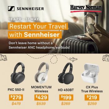 18-Apr-31-May-2022-Harvey-Norman-air-with-Sennheiser-ANC-headphone-and-earbuds-Promotion-350x350 18 Apr-31 May 2022: Harvey Norman air with Sennheiser ANC headphone and earbuds Promotion