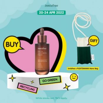 20-24-Apr-2022-Innisfree-Earth-Day-Promotion-FREE-PLEATSMAMA-Nano-Bag1-350x349 20-24 Apr 2022: Innisfree Earth Day Promotion FREE PLEATSMAMA Nano Bag
