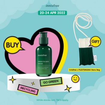 20-24-Apr-2022-Innisfree-Earth-Day-Promotion-FREE-PLEATSMAMA-Nano-Bag2-350x349 20-24 Apr 2022: Innisfree Earth Day Promotion FREE PLEATSMAMA Nano Bag