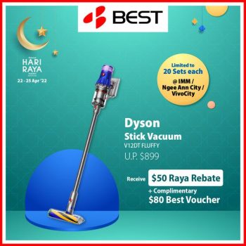 22-25-Apr-2022-BEST-Denki-Dyson-Stick-Vacuum-and-Air-Purifier-Fan-Additional-rebates-Complimentary-Gift-Sale--350x350 22-25 Apr 2022: BEST Denki Dyson Stick Vacuum and Air Purifier Fan + Additional rebates & Complimentary Gift! Sale