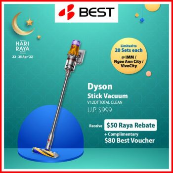 22-25-Apr-2022-BEST-Denki-Dyson-Stick-Vacuum-and-Air-Purifier-Fan-Additional-rebates-Complimentary-Gift-Sale-1-350x350 22-25 Apr 2022: BEST Denki Dyson Stick Vacuum and Air Purifier Fan + Additional rebates & Complimentary Gift! Sale