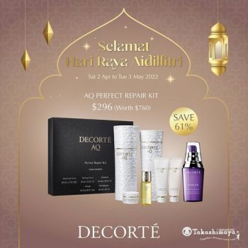 22-Apr-2022-Onward-Takashimaya-Department-Store-Hari-Raya-with-DECORTE-Promotion-350x350 22 Apr 2022 Onward: Takashimaya Department Store Hari Raya with DECORTE Promotion