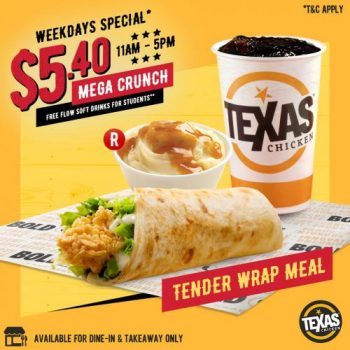 22-Apr-2022-Onward-Texas-Chicken-5.40-Mega-Crunch-Deal-Promotion-1-350x350 22 Apr 2022 Onward: Texas Chicken $5.40 Mega Crunch Deal Promotion