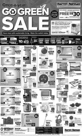 23-27-Apr-2022-Harvey-Norman-Once-a-Year-Go-Green-Sale-350x577 23-27 Apr 2022: Harvey Norman Once-a-Year Go Green Sale