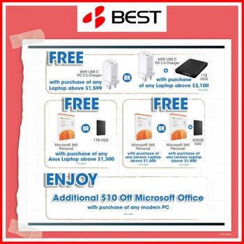 25-30-Apr-2022-BEST-Denki-FREE-gifts-with-selected-Laptop-purchase-Promotion-350x350 25-30 Apr 2022: BEST Denki FREE gifts with selected Laptop purchase Promotion