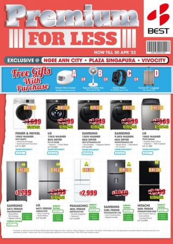 25-30-Apr-2022-BEST-Denki-selected-Fridge-and-Washer-FREE-Gifts-Promotion-350x495 25-30 Apr 2022: BEST Denki selected Fridge and Washer + FREE Gifts Promotion