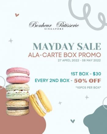 27-Apr-8-May-2022-Bonheur-Patisserie-Mayday-Sale-350x438 27 Apr-8 May 2022: Bonheur Patisserie Mayday Sale