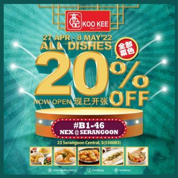 27-Apr-8-May-2022-Gao-Ji-Food-20-off-all-dishes-Promotion-350x350 27 Apr-8 May 2022: Gao Ji Food 20% off all dishes Promotion