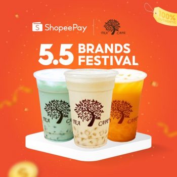 28-Apr-2022-Onward-Tea-Tree-Cafe-Shopee-5.5-Brand-Festival-Promotion-350x350 28 Apr 2022 Onward: Tea Tree Cafe Shopee 5.5 Brand Festival Promotion