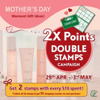 29-Apr-3-May-2022-TOKYU-HANDS-Mothers-Day-Double-Stamps-Campaign-Promotion-350x350 29 Apr-3 May 2022: TOKYU HANDS Mother's Day Double Stamps Campaign Promotion