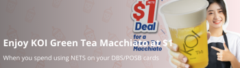 3-30-Apr-2022-KOI-Green-Tea-Macchiato-at-1-Promotion-with-POSB-350x100 3-30 Apr 2022: KOI Green Tea Macchiato at $1 Promotion with POSB