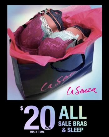 30-Mar-3-Apr-2022-La-Senza-Bras-Sleep-@-20-Sale-350x438 30 Mar- 3 Apr 2022: La Senza Bras & Sleep @ $20 Sale