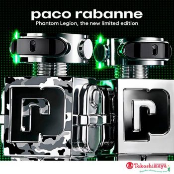 4-5-Apr-2022-Takashimaya-Department-Store-Paco-Rabanne-Phantom-Legion-EDT-Promotion-350x350 4-5 Apr 2022: Takashimaya Department Store Paco Rabanne, Phantom Legion EDT Promotion