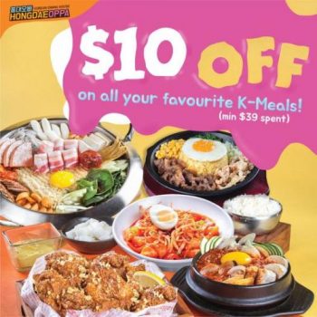 4-Apr-2022-Onward-Hongdae-Oppa-10-OFF-Korean-Meals-Promotion--350x350 4 Apr 2022 Onward: Hongdae Oppa $10 OFF Korean Meals Promotion