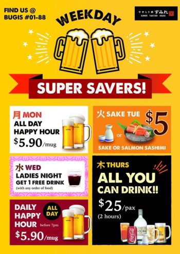 5-Apr-2022-Onward-Sumire-Yakitori-House-weekday-super-savers-Promotion-350x495 5 Apr 2022 Onward: Sumire Yakitori House weekday super savers Promotion