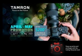 5-Apr-31-May-2022-Cathay-Photo-Tamron-lenses-Promotion-350x238 5 Apr-31 May 2022: Cathay Photo Tamron lenses Promotion