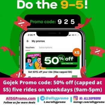 6-30-Apr-2022-Gojek-Promo-Code-925-50-off-capped-at-5-five-rides-3-off-Malls-using-Gojek-Code-Gojek-Promo-Code-2022-Updated-Promotion-350x350 6-30 Apr 2022: Gojek Promo Code 925: 50% off (capped at $5) five rides, $3 off Malls, using Gojek Code| Gojek Promo Code 2022 Updated Promotion
