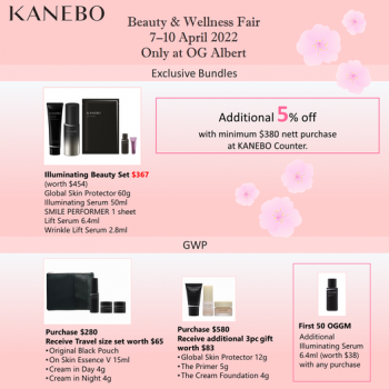 7-10-Apr-2022-OG-KANEBO-Beauty-Wellness-Fair-350x350 7-10 Apr 2022: OG KANEBO Beauty & Wellness Fair