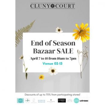 7-10-Apri-2022-Cluny-Court-End-of-Season-Bazaar-SALE-350x350 7-10 Apri 2022: Cluny Court End of Season Bazaar SALE