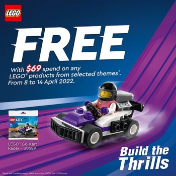 8-14-Apr-2022-Toys22R22Us-FREE-LEGO-Go-Kart-Racer-Promotion-350x350 8-14 Apr 2022: Toys"R"Us  FREE LEGO Go-Kart Racer Promotion