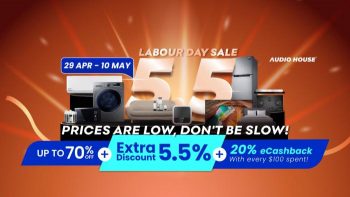 Audio-House-5.5-Labour-Day-Sale-350x197 29 Apr-10 May 2022: Audio House 5.5 Labour Day Sale
