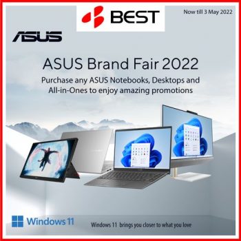 BEST-Denki-ASUS-Brand-Fair-350x350 5 Apr-3 May 2022: BEST Denki ASUS Brand Fair