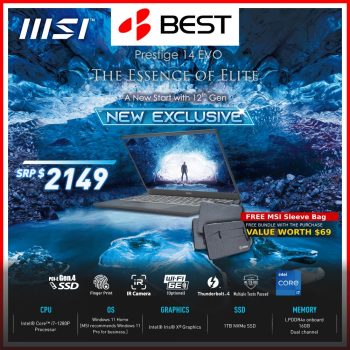 BEST-Denki-MSI-Prestige-14-Promotion-350x350 23 Apr 2022 Onward: BEST Denki MSI Prestige 14 Promotion