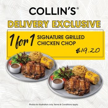 Collins-Grille-1-for-1-Flash-Sale-350x350 4-7 Apr 2022: Collin's Grille 1-for-1 Flash Sale
