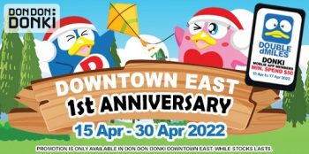 DON-DON-DONKI-1st-Anniversary-Promotion-at-Downtown-East-350x174 15-30 Apr 2022: DON DON DONKI 1st Anniversary Promotion at Downtown East