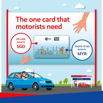 Esso-EZ-Link-x-Touch-‘n-Go-Motoring-Card-Deal-350x350 27 Apr 2022 Onward: Esso EZ-Link x Touch ‘n Go Motoring Card Deal