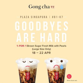 Gong-Cha-1-For-1-Brown-Sugar-Fresh-Milk-with-Pearls-Deal-350x350 Now till 22 Apr 2022: Gong Cha 1-For-1 Brown Sugar Fresh Milk with Pearls Deal