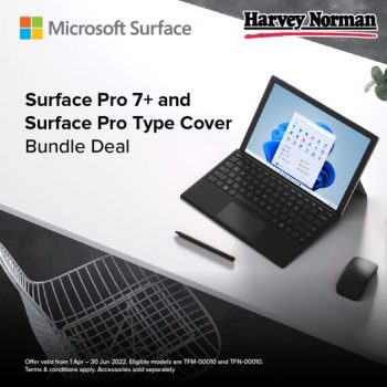 Harvey-Norman-Microsoft-Surface-Pro-7-and-Surface-Pro-Type-Cover-Bundle-Deal-350x350 29 Apr-20 Jun 2022: Harvey Norman Microsoft Surface Pro 7+ and Surface Pro Type Cover Bundle Deal