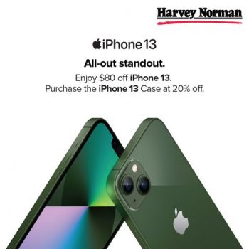 Harvey-Norman-iPhone-13-Promotion-350x350 29 Apr 2022 Onward: Harvey Norman iPhone 13 Promotion