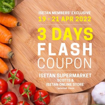 Isetan-Supermarket-3-days-Flash-Coupon-3-350x350 19-21 Apr 2022: Isetan Supermarket 3-DAYS Flash Coupon