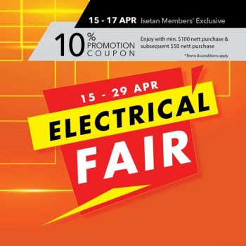 Isetan-The-Electrical-Fair-350x350 15-29 Apr 2022: Isetan The Electrical Fair