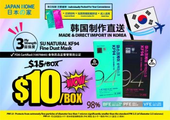 Japan-Home-SU-NATURAL-KF94-Fine-Dust-Masks-Promotion-350x247 14 Apr 2022 Onward: Japan Home SU NATURAL KF94 Fine Dust Masks Promotion
