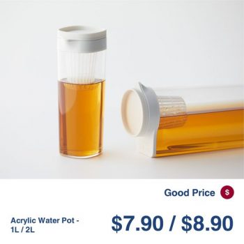 MUJI-Acrylic-Water-Pot-Good-Price-Promotion-350x350 5 Apr 2022 Onward: MUJI Acrylic Water Pot Good Price Promotion