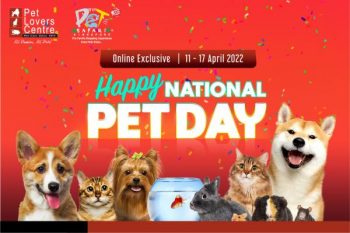 Pet-Lovers-Centre-National-Pet-Day-Promotion-350x233 11-17 Apr 2022: Pet Lovers Centre National Pet Day Promotion