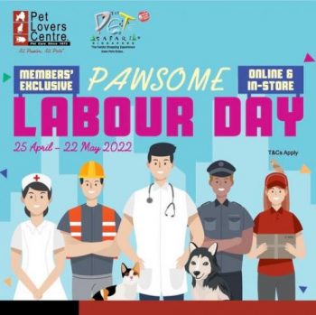 Pet-Lovers-Centre-Pawsome-Labour-Day-Promotion-350x349 25 Apr-22 May 2022: Pet Lovers Centre Pawsome Labour Day Promotion