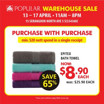 Popular-Bookstore-Warehouse-Sale-at-Serangoon-North-Ave4-350x350 13-17 Apr 2022: Popular Bookstore Warehouse Sale at Serangoon North Ave