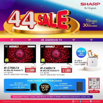 Sharp-4.4-Sale2-350x350 1-30 Apr 2022: Sharp 4.4 Sale