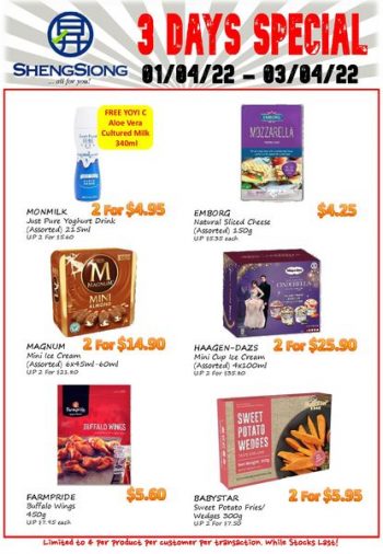Sheng-Siong-Supermarket-3-Day-Special-350x506 1-3 Apr 2022: Sheng Siong Supermarket 3 Day Special