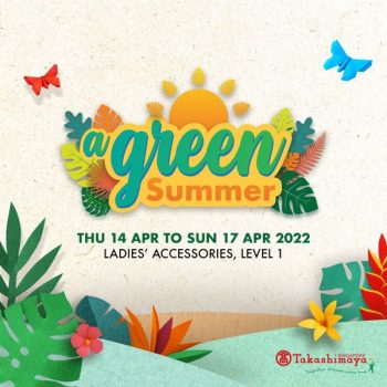Takashimaya-Green-Summer-Deal-350x350 14-17 Apr 2022: Takashimaya Green Summer Deal